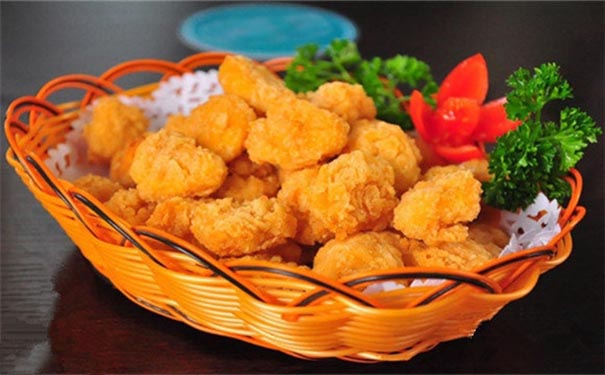 网红炸鸡叫了只鸡
